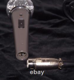 Unishere B Shure 518sb Lo Z Made In U. S. A. Dynamic Microphone With 20' Cord