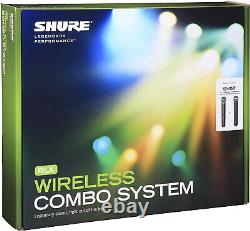 Used Shure BLX288/SM58 Dual Channel Wireless Vocal DJ Microphone System