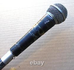 VINTAGE SHURE MODEL SM58 UNIDIRECTIONAL DYNAMIC MICROPHONE MIC with A95UF LINE