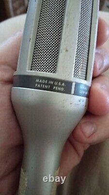 VINTAGE SHURE SM59 With Case + mount WORKS Microphone tested mic rare free s+h