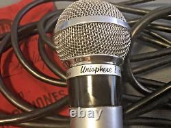 VTG 1960's SHURE 565 DYNAMIC CARDIOID MICROPHONE UNISPHERE I / 4 Pin CABLE CORD