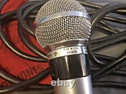 VTG 1960's SHURE 565 DYNAMIC CARDIOID MICROPHONE UNISPHERE I / 4 Pin CABLE CORD