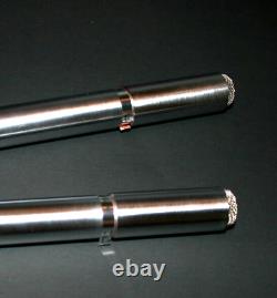 VTG Set of 2 SHURE Brothers Omnidyne Dynamic Microphone Dual Impedance Model 578