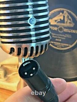 Vintage 1950'S Bogen (Shure 55) Dynamic Microphone- good shape & sound! Fatboy