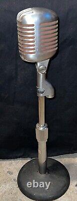 Vintage 1950's BOGEN U10S Dynamic Microphone withstand (Shure55)