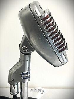 Vintage 1950's Shure 51 Sonodyne Dynamic Microphone, all original, nice, working