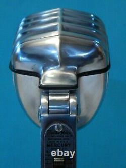 Vintage 1950S Electro Voice 611 Dynamic Microphone And Stand Working Shure Deco
