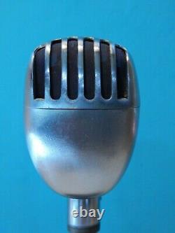 Vintage 1955 Shure 55S Dynamic microphone And Accessories Working Elvis Chicago