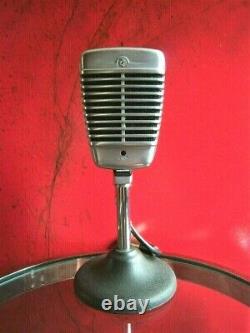 Vintage 1960's Shure 51 Dynamic microphone multi Z w cable Nat King Cole # 3