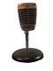 Vintage 1960's Shure 51 Dynamic Omni-directional Microphone Chicago Usa With Stand