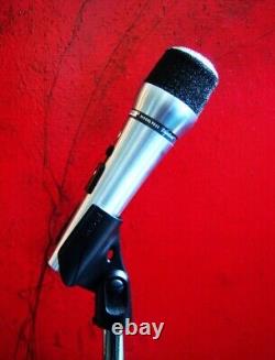 Vintage 1970's Shure PE-52 dynamic cardioid microphone Hi Z w accessories PE-54