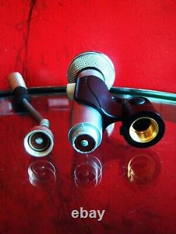 Vintage 1970's Shure PE585V / 585SAV Dynamic cardioid microphone Hi Z w extras