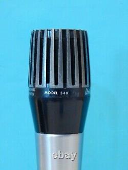 Vintage 1970S Shure 548 Unidyne IV Dynamic Microphone And Accessories Works USA