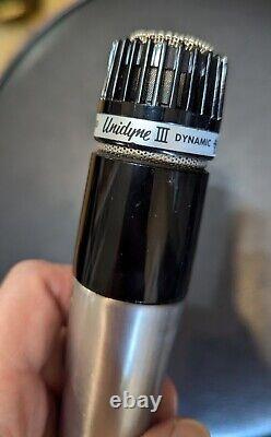 Vintage 1970s-80s Shure 545SD Unidyne III Dynamic Microphone XLR