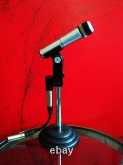 Vintage 1970s Astatic 810-S dynamic cardioid microphone w cable Low Z Shure 545S