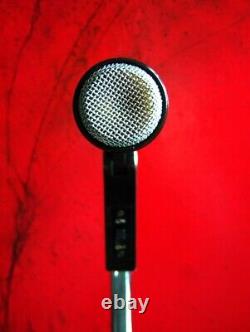 Vintage 1970s Astatic 810-S dynamic cardioid microphone w cable Low Z Shure 545S