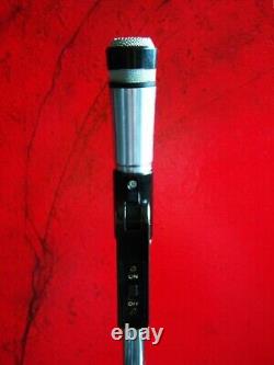 Vintage 1970s Astatic 810-S dynamic cardioid microphone w cable Low Z Shure 545S