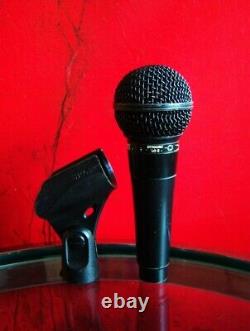 Vintage 1980's Shure Brothers SM78 / SM58 cardioid dynamic microphone w clip # 3