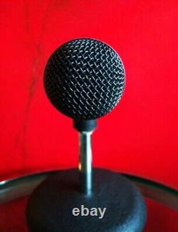 Vintage 1980's Shure Brothers SM78 / SM58 cardioid dynamic microphone w clip # 4