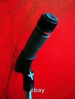 Vintage 1980's Shure PE65L cardioid dynamic microphone Lo Z w accessories SM57