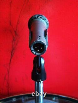 Vintage 1980's Shure PE86L cardioid dynamic microphone Low Z w accessories SM58