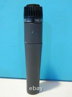 Vintage 1980S Shure PE66L Dynamic Microphone U. S. Version SM57 And Accessories
