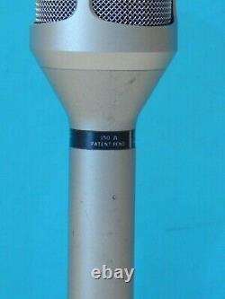 Vintage 1980S Shure SM54 Dynamic Microphone And Accessories 150 OHMS Working USA