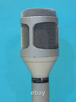 Vintage 1980S Shure SM54 Dynamic Unidirectional Studio Microphone & Accessories
