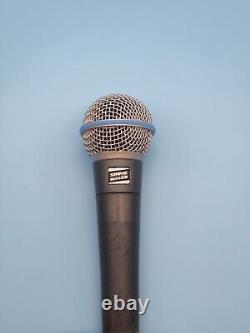 Vintage 1980s Rare Shure BETA 58 Beta58 Dynamic Microphone Made in USA