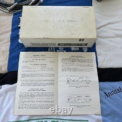 Vintage 60s Shure Microphone 585SA Unisphere Lot of 2 Boxed with Cords As-Is