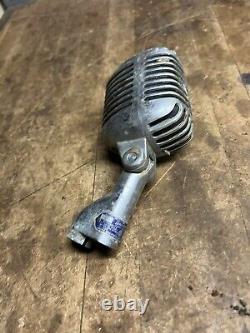 Vintage Old Unidirectional 55S Unidyne Dynamic Microphone Shure Brothers USA