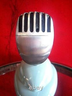 Vintage RARE 1960 Webster SS667 / Shure 55 S dynamic cardioid microphone w stand