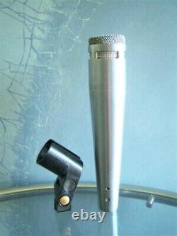 Vintage RARE 1960's Altec Lansing 683A dynamic cardioid microphone w clip Shure