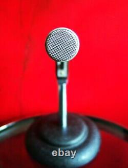 Vintage RARE 1960's Shure 578S dynamic microphone High Z w accessories SM-76 578