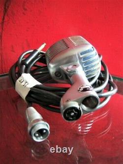 Vintage RARE 1961 DuKane 7A65 / Shure 55 S dynamic microphone w accessories # 3