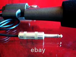 Vintage RARE 1970's Dukane 7A882 / Shure SM56 dynamic cardioid microphone Dual Z