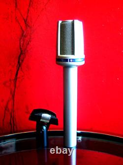 Vintage RARE 1980's Shure 589S dynamic cardioid microphone w accessories SM59