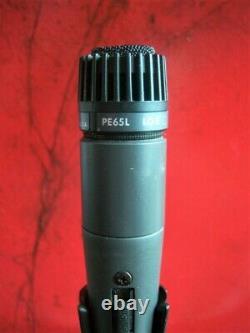 Vintage RARE 1980's Shure Brothers PE65L dynamic cardioid microphone 545SD SM57