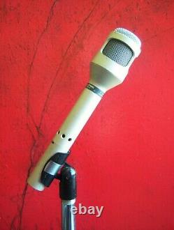 Vintage RARE 1980's Shure SM-53 cardioid dynamic microphone USA w accessories 1