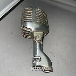 Vintage RARE early 1960s Shure Unidyne Model 55S Dynamic Mic Microphone