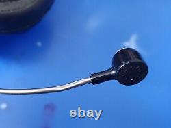 Vintage SHURE SM2 HEADSET Dynamic Microphone Headphones Black