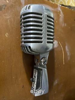 Vintage Shure 555H Series2 Unidyne Dynamic Microphone Untested As Shown