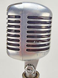 Vintage Shure 556s Unidyne Dynamic Microphone Tested Working Elvis 1960's XLR