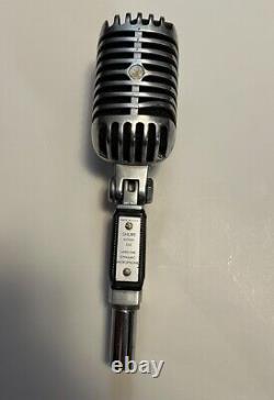 Vintage Shure 55S Dynamic Microphone Unidyne Elvis Style Rockabilly Untested