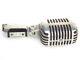 Vintage Shure Model 55s Unidyne Dynamic Microphone Made In Usa Retro Elvis Mic