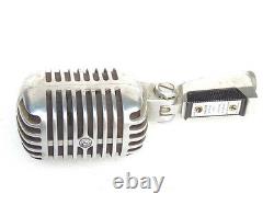 Vintage Shure Model 55s Unidyne Dynamic Microphone Made In USA Retro Elvis MIC