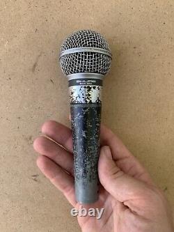 Vintage Shure SM58 Unidirectional Dynamic Microphone Tested And Works