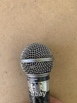 Vintage Shure SM58 Unidirectional Dynamic Microphone Tested And Works