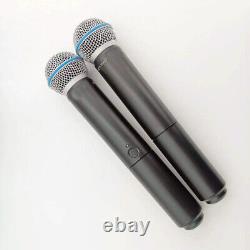 Wireless Vocal System BLX288 /Beta58A with2 BETA58 Microphones Express New