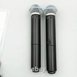 Wireless Vocal System BLX288 /Beta58A with2 BETA58 Microphones Express New